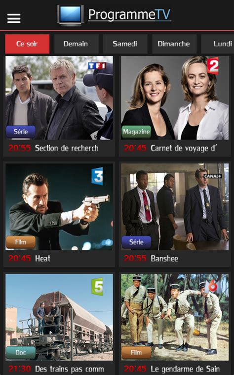 programme tv gratuit et complet